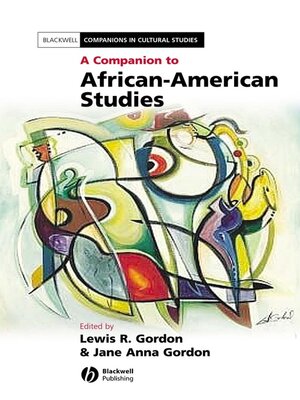 cover image of A Companion to African-American Studies